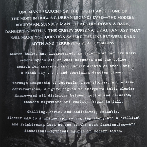 Slenderman Novel - Picture 2 of 2